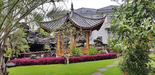成都后花園別墅綠化